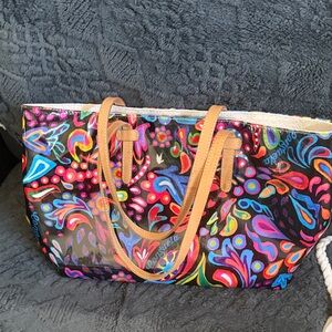 Consuela Multicolor Artistic Tote Bag